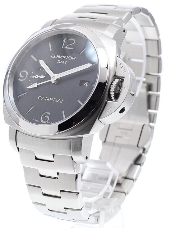 PANERAI Luminor 1950 PAM00329 3 Days GMT black Dial Automatic Men\'s Watch_908785 main image 5